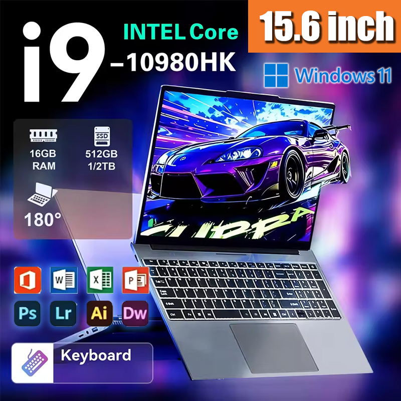 Ssd 2Tb - 15,6 inch Intel N95 draagbare laptop