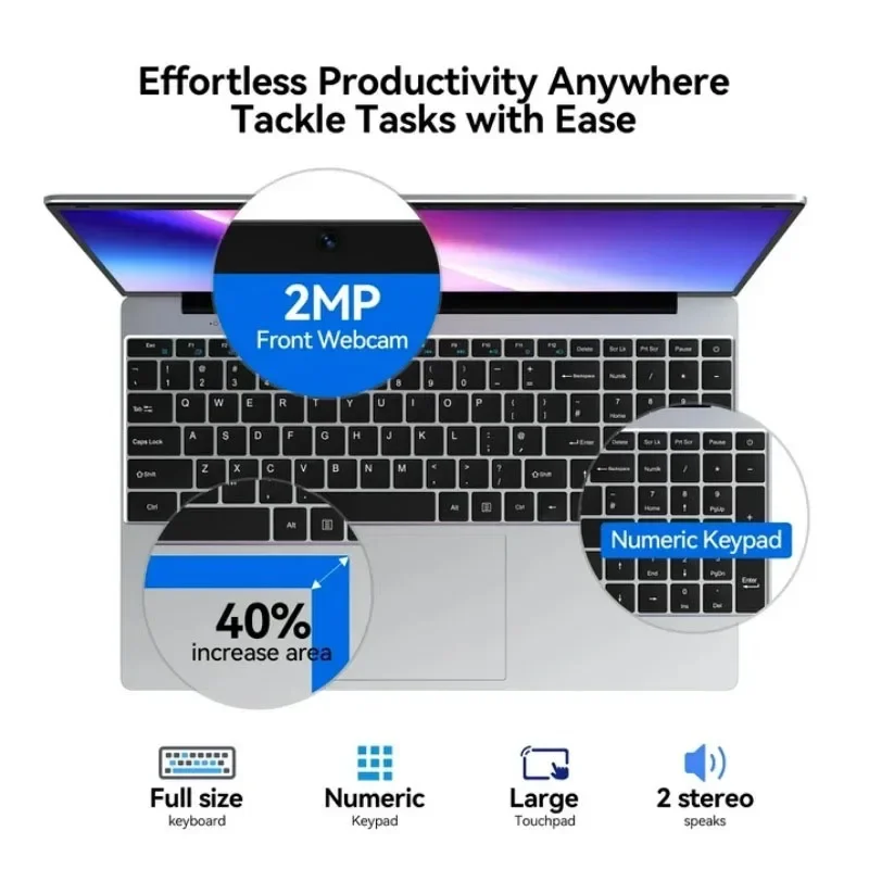 2026 Nieuwe 15,6' Intel N150 W - Ssd 2Tb recensie en prijs