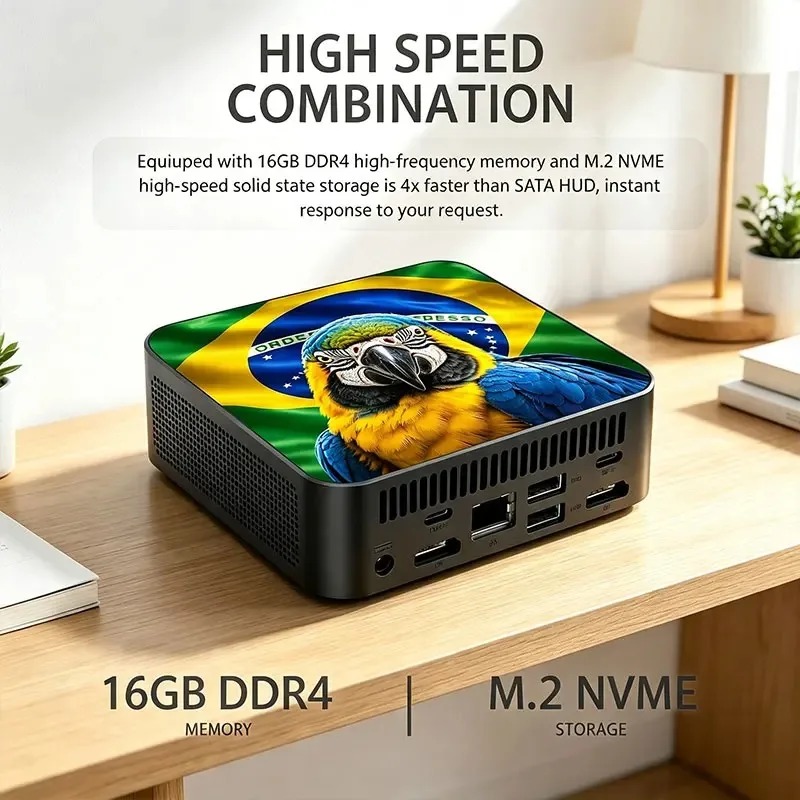 Nieuwe krachtige mini-pc compu - M.2 Ssd recensie en prijs