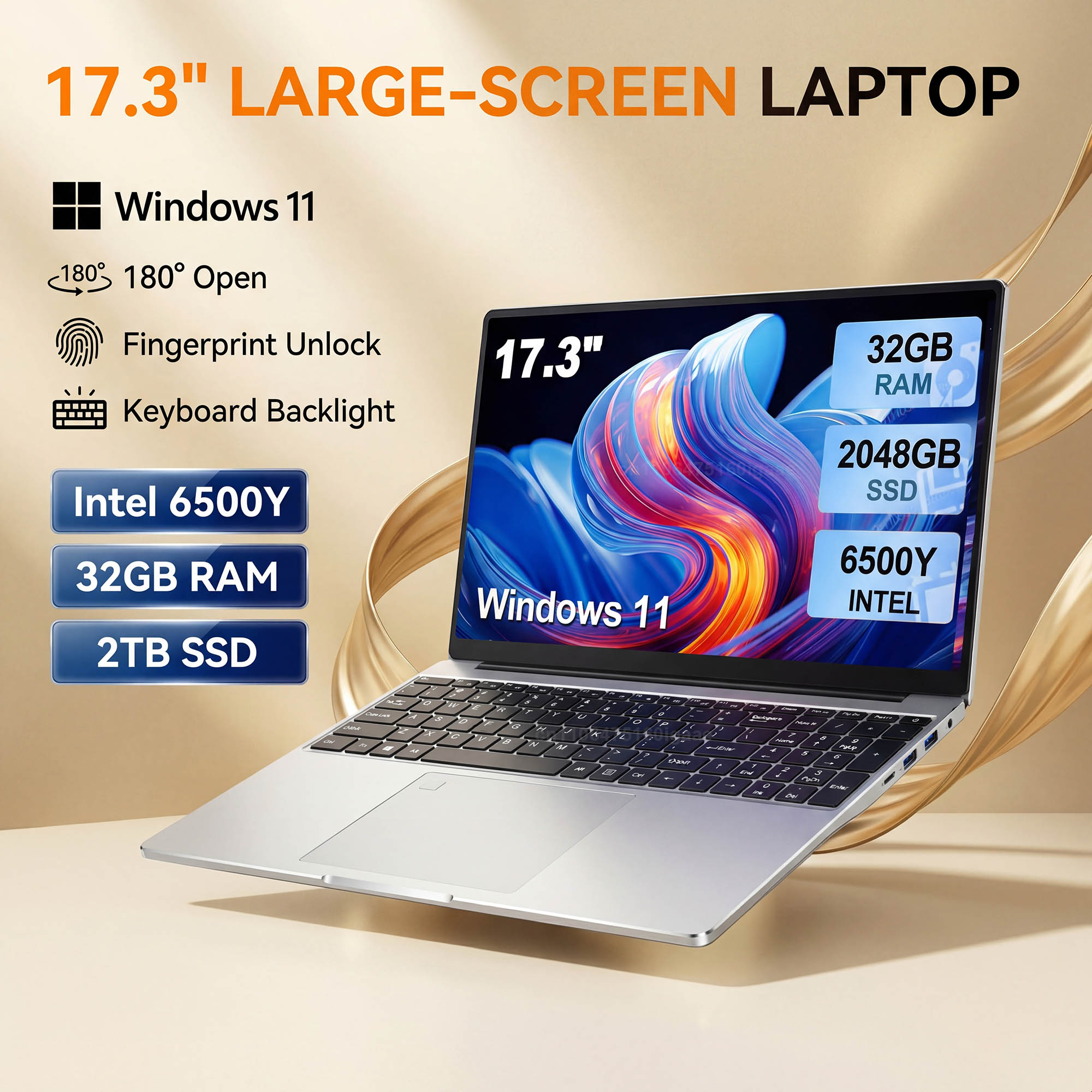 HOT 17,3-inch laptop met groot - Ssd 2Tb recensie en prijs