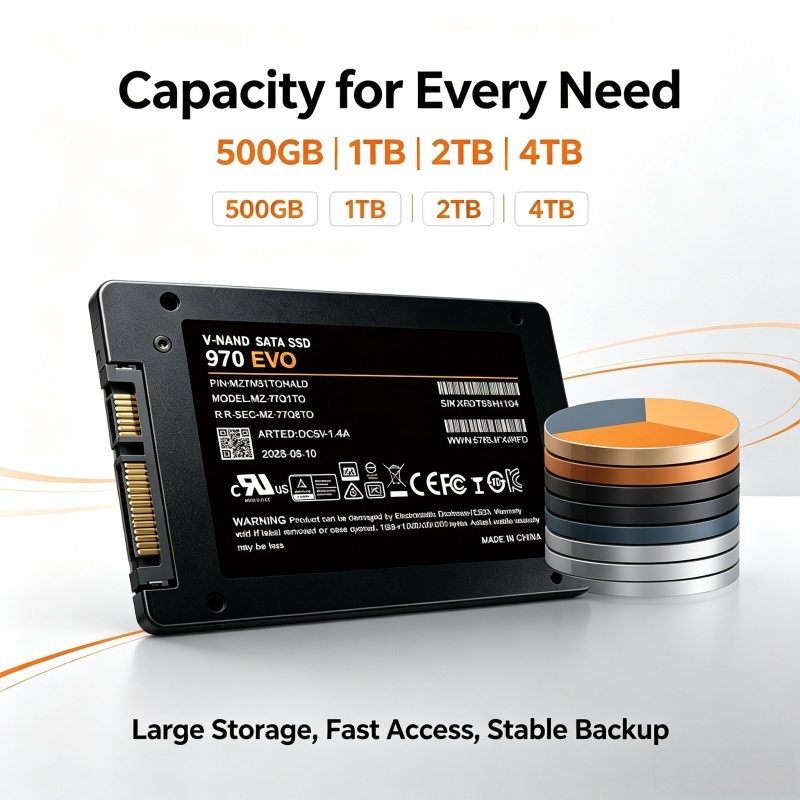 SSD 970 EVO, 500 GB/2 TB/1 TB, - Ssd 500Gb recensie en prijs