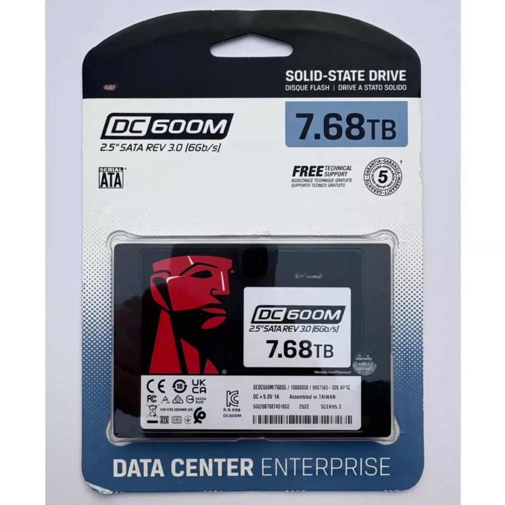 DC600M 3.84T 7.68T Solid State - Sata Ssd recensie en prijs
